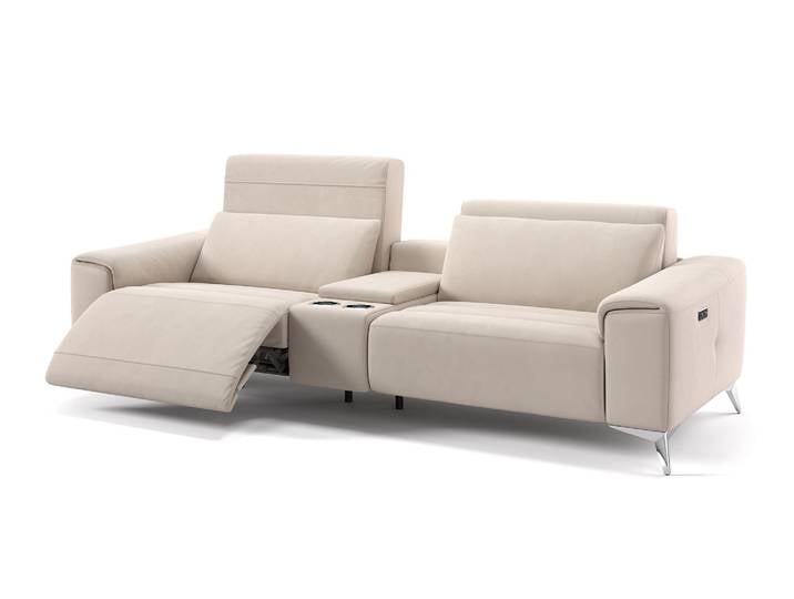Hochwertiges Stoff 2-Sitzer Kinosofa BELLA Designsofa