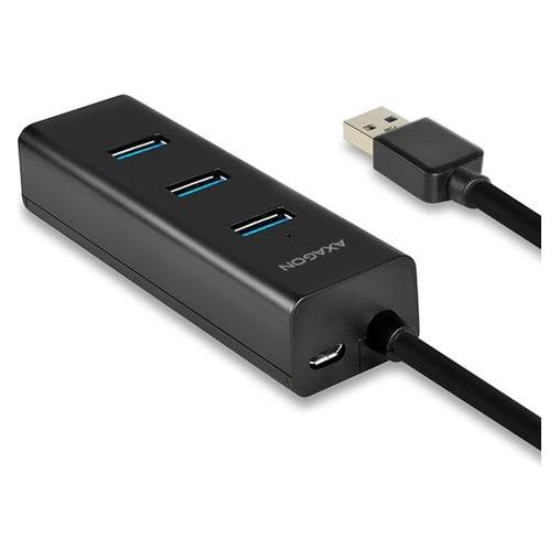 Axagon HUE-S2BP - USB 3.2 Gen 1 (3.1 Gen 1) Type-A - USB 3.2 Gen 1 (3.1 Gen 1) Type-A - (USB-A, 4 Ports) (HUE-S2BP)
