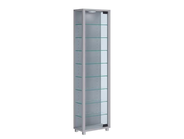 Vitrine Edana 33 x 113 x 18cm 8 Argenté/Argenté