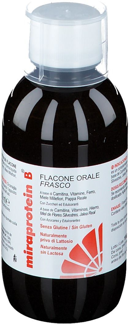 SHEDIR PHARMA Srl Unipersonale Miraprotein B Flacone Orale 200ml