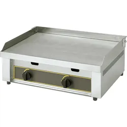 ROLLER GRILL Gas-Griddleplatte, zwei Heizzonen, Abmessung 620 x 450 x 190 mm (BxTxH)