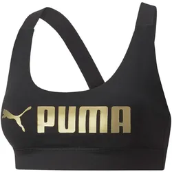 PUMA Mid Impact FIT Sport-BH Damen PUMA black/metallic PUMA XS
