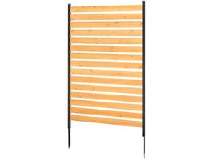 VEVOR Sichtschutzzaun aus Holz, 1550x980 mm, 1-Paneel-Sichtschutzwand für Klimaanlagen, Umzäunung für Poolausrüstung mit Metallpfählen, Mülltonnenversteck für den Außenbereich als Gartendekoration
