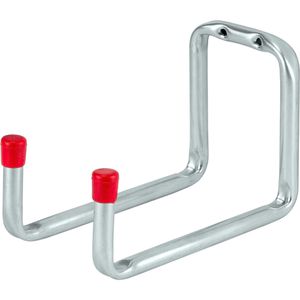 Vormann Wandhaken Gerätehalter 001471008Z, Metall, zum Bohren, 120x314x90 mm, bis 12 kg