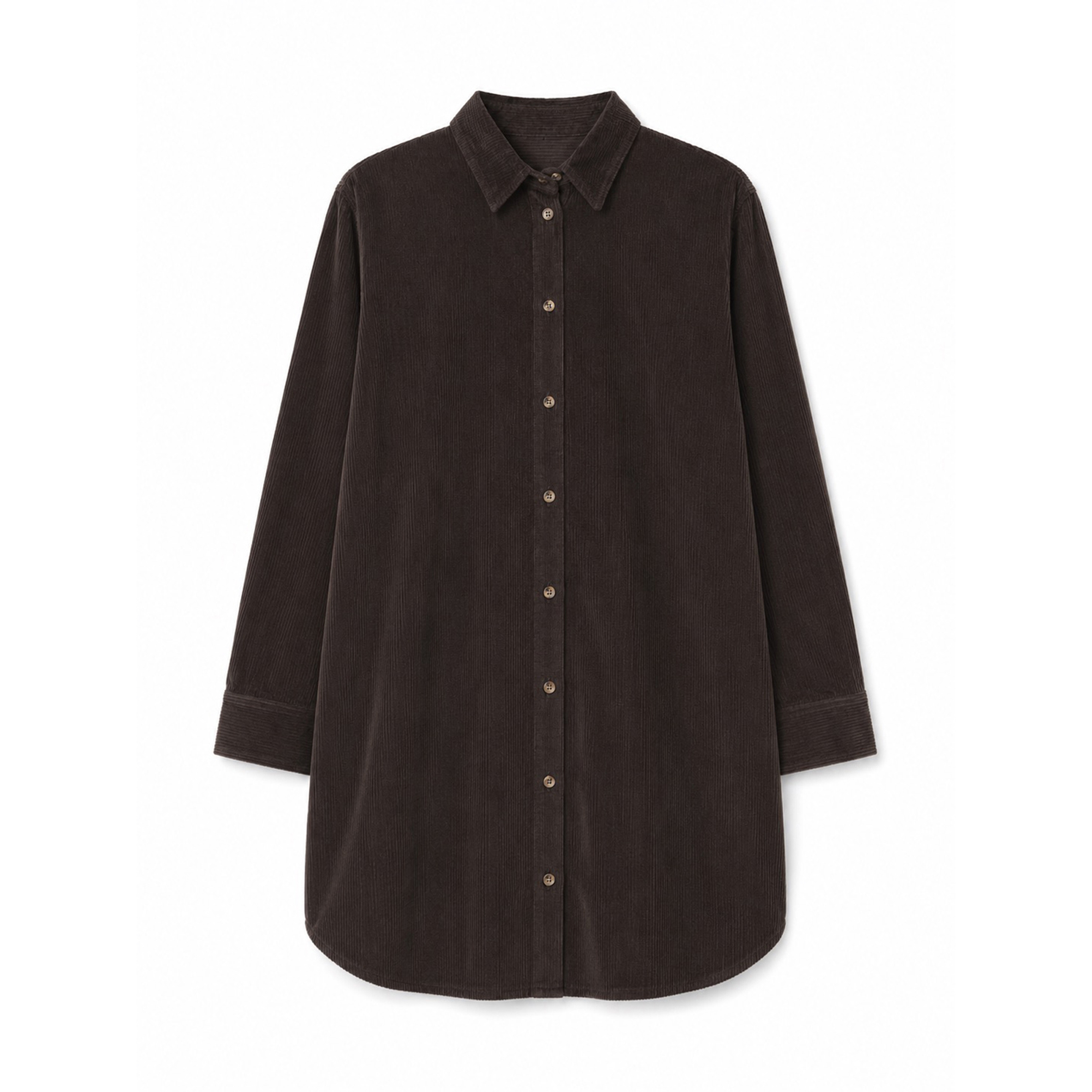 Mazine Corduroy Kleid Damen Kleider schwarz Größe M Lifestyle Hautfreundlich