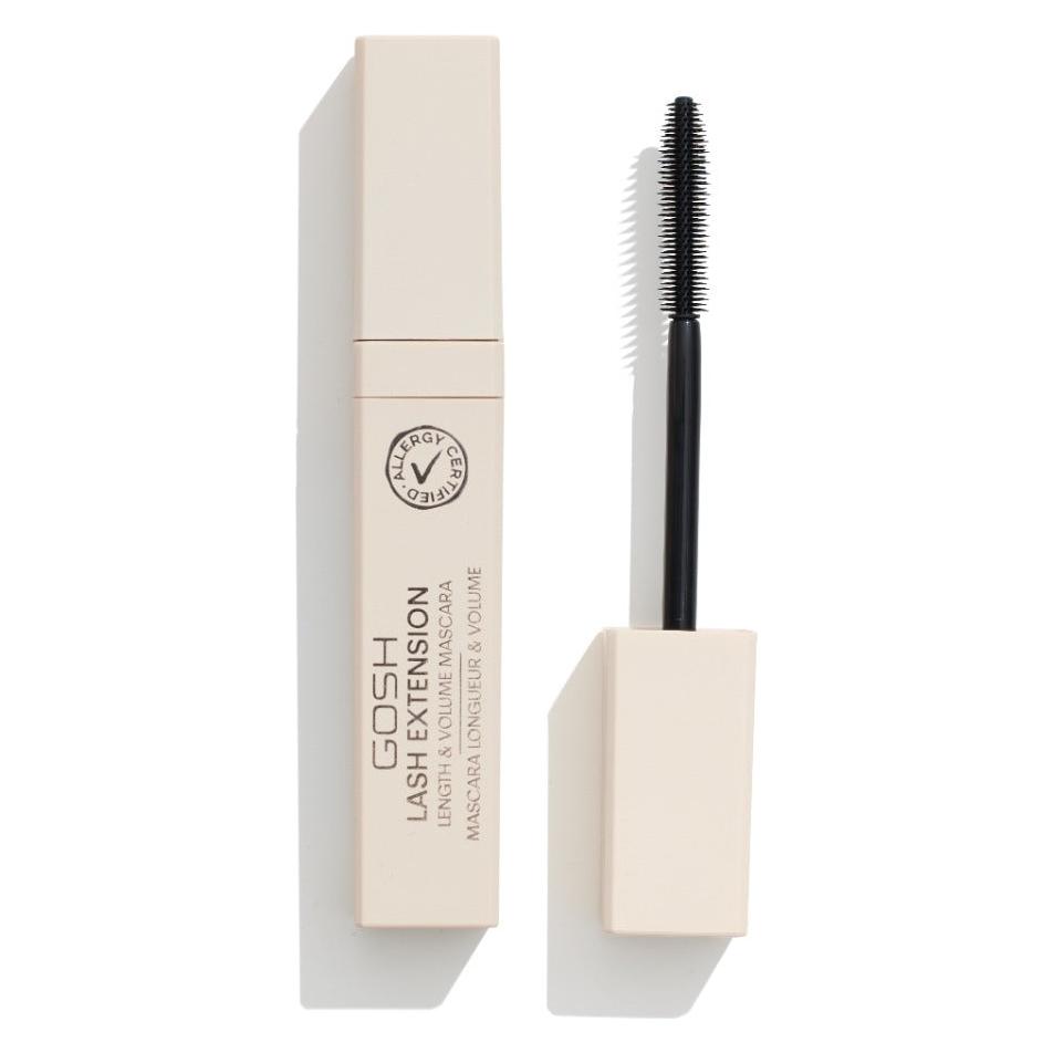 Gosh Rebel Eyes Skinny B Mascara wydłużający tusz do rzęs 6ml (001 Schwarz) (5711914190767)