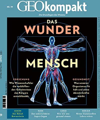 Michael Schaper - GEOkompakt 59/2019 - Der menschliche Körper - Preis vom 11.10.2026 03:10:56 h