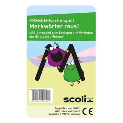 FRESCH-Kartenspiel: Merkwörter raus!, Game von Corinne Zimmermann, Scolix in der AAP Lehrerwelt GmbH, 978-3-403-10422-3