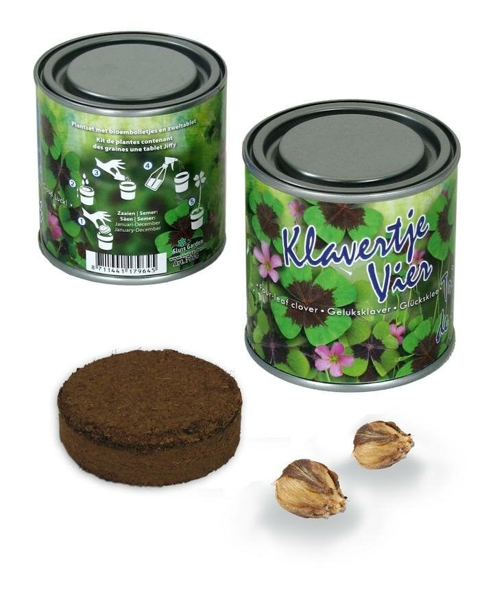 Sluis Garden Boeketje in blik klavertje vier