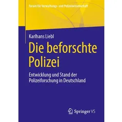 Die beforschte Polizei, Fachbücher von Karlhans Liebl