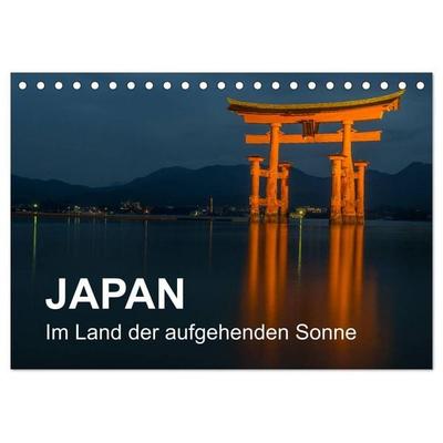 Japan - Im Land der aufgehenden Sonne (Tischkalender 2026 DIN A5 quer), CALVENDO Monatskalender