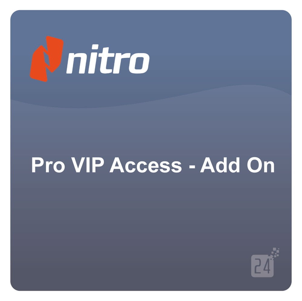 Nitro Pro VIP Access - Add On ML ESD 5 - 19 User NitroProVIP-5Pack
