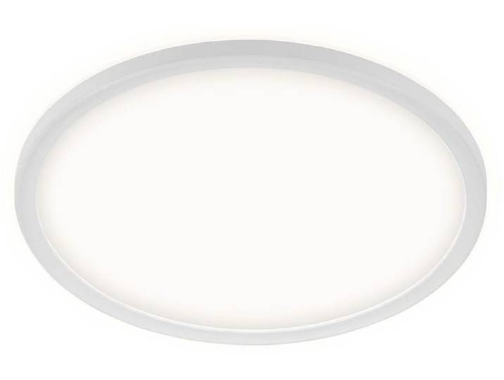 TELEFUNKEN? LED Bad Deckenleuchte mit Backlight, IP44 LED Badezimmerlampe, ultraflach, neutralweißes Licht, Weiß, 290x35 mm (DxH)