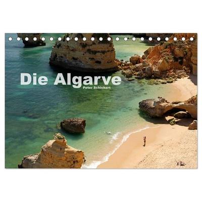 Die Algarve (Tischkalender 2027 DIN A5 quer), CALVENDO Monatskalender