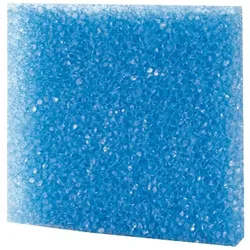 HOBBY Filterschaum grob Aquarienzubehör 50 x 50 x 3 Centimeter blau
