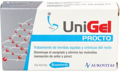 Apotex Unigel Procto supositorios 5uds