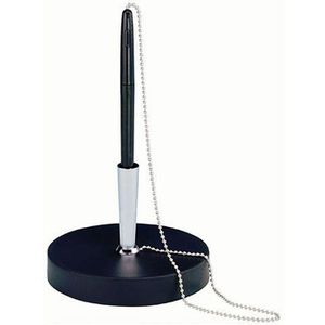 Maul Kugelschreiberständer stabil, 4415090, mit Kette, schwarz