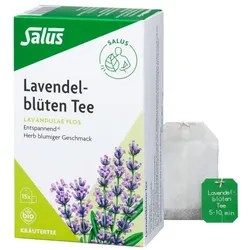 LAVENDELBLÜTEN Tee Lavandulae flos Bio Salus Fbtl. 15 St