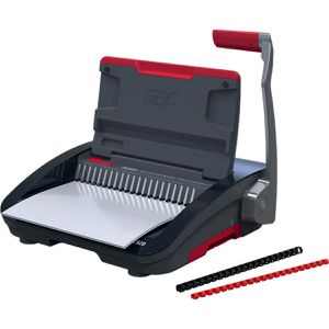 GBC 4410062 Bindegerät CombBind CB20, A4, manuell, Plastikbindegerät, 21 Ringe, bindet 240 Blatt