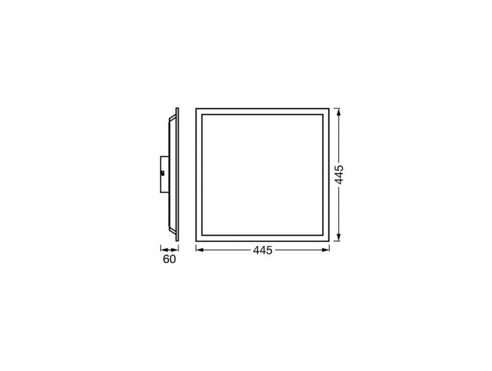 OSRAM SMART+ Smart Home Deckenlampe WiFi PLANON MAGIC, dimmbar, weiß / opal, für Wohn- / Esszimmer, Metall, Modern, Smart Home Deckenlampe