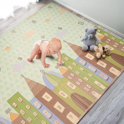 "Sorbus Foldable Baby Kids Play Mat, Floor Foam Mats with Travel Bag - Waterproof Foldable - 78"" x 70"" x 0.4"" - 78 x 70 x 0.4”"