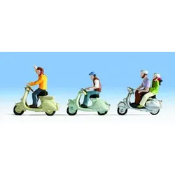 NOCH 36910 N FIGUREN - Motorrollerfahrer