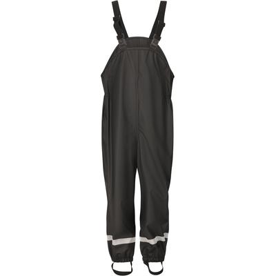 Regenhose ZIGZAG "Simba", Mädchen, Gr. 98, EURO-Größen, schwarz, 100% Polyester, unifarben, lang, Hosen Regenhose, mit wasserdichter Membran
