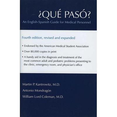 ¿Qué Pasó?, Taschenbuch von Martin P. Kantrowitz,Antonio Mondragón,Coleman Lord William, University Of New Mexico Press, 978-0-8263-0725-5