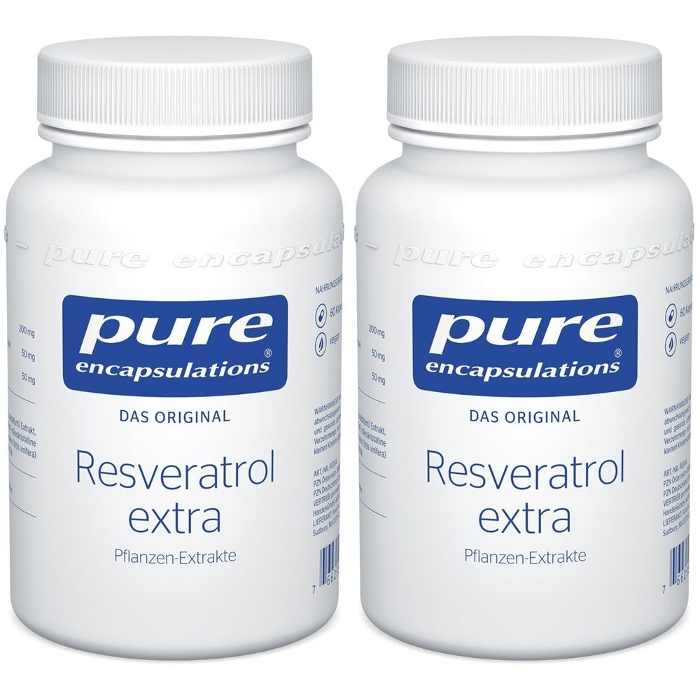 Pure Encapsulations Resveratrol Extra Kapseln 2x 2x60 St