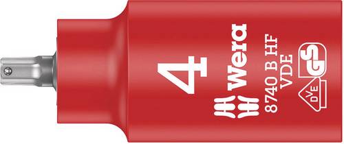 Wera 05004900001 Steckschlüssel-Bit-Einsatz 4mm 1 Stück 3/8"
