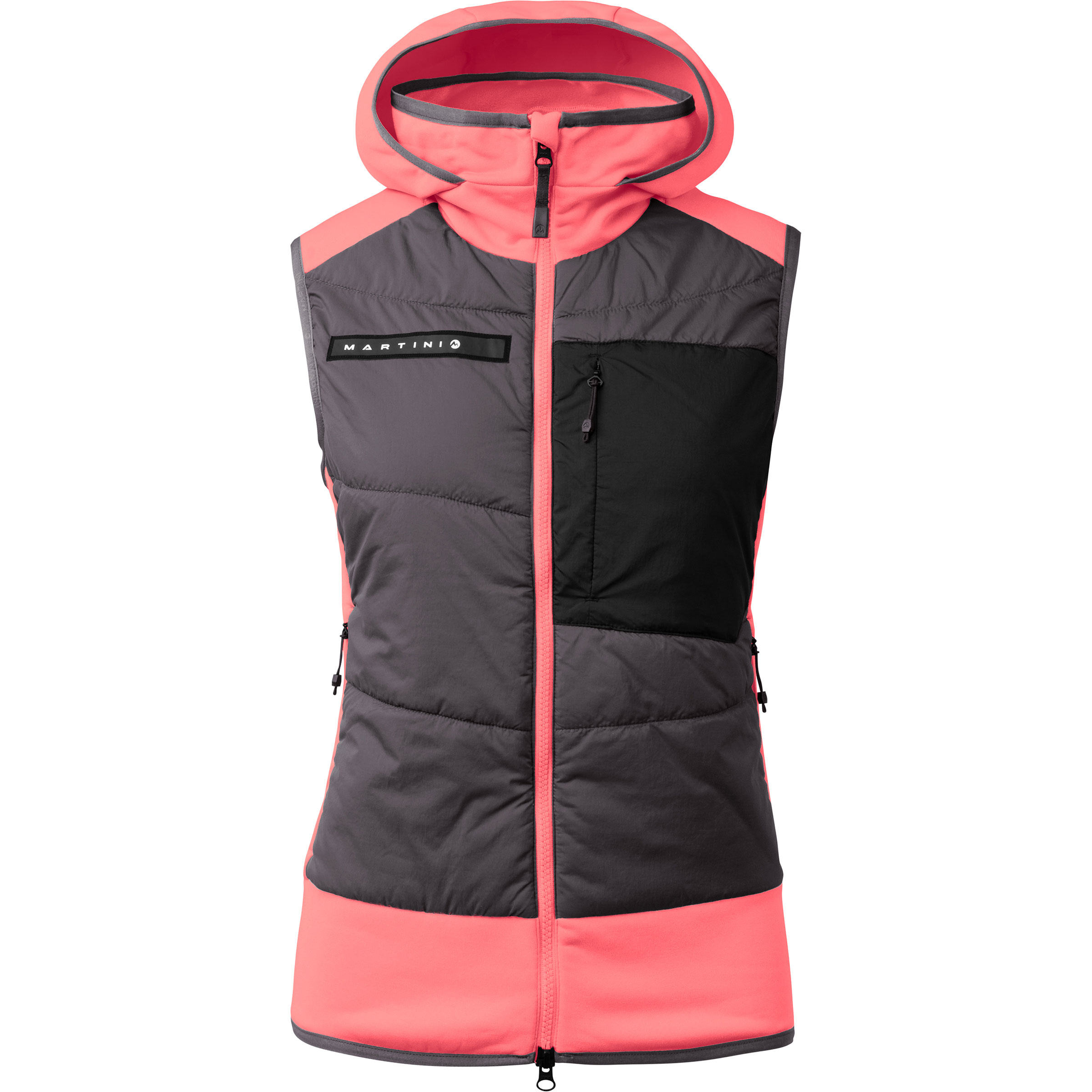 Martini Sportswear Yalca Hybrid Primaloft Weste Damen Kunstfaserwesten rosa Größe S Trekking Windabweisend Wasserabweisend