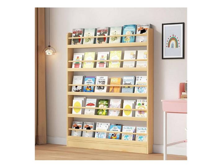 LuxusKollektion Kinderregal Kinderregal Holzfarbe 100x10x145cm, 1-tlg.