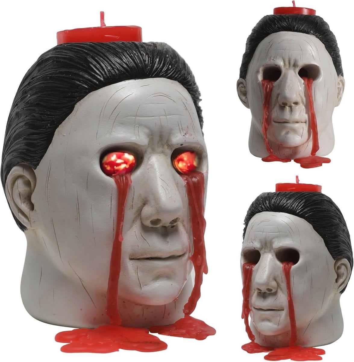Gothische waxinelichtjeshouder voor Halloween en spookachtige feestjes