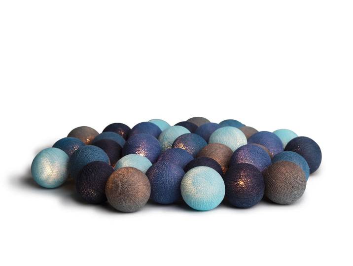 Irislights Ocean Blue 35-lumières 390 cm Bleu