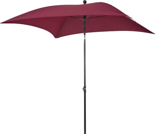 Siena Garden City Schirm 180x180 plum V69440 Ampelschirm