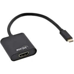 InLine USB Display Konverter (HDMI), Video Adapter, Schwarz