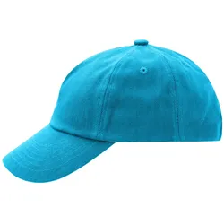 Kinder Basecap "MB7010" 5-Panel - turquoise