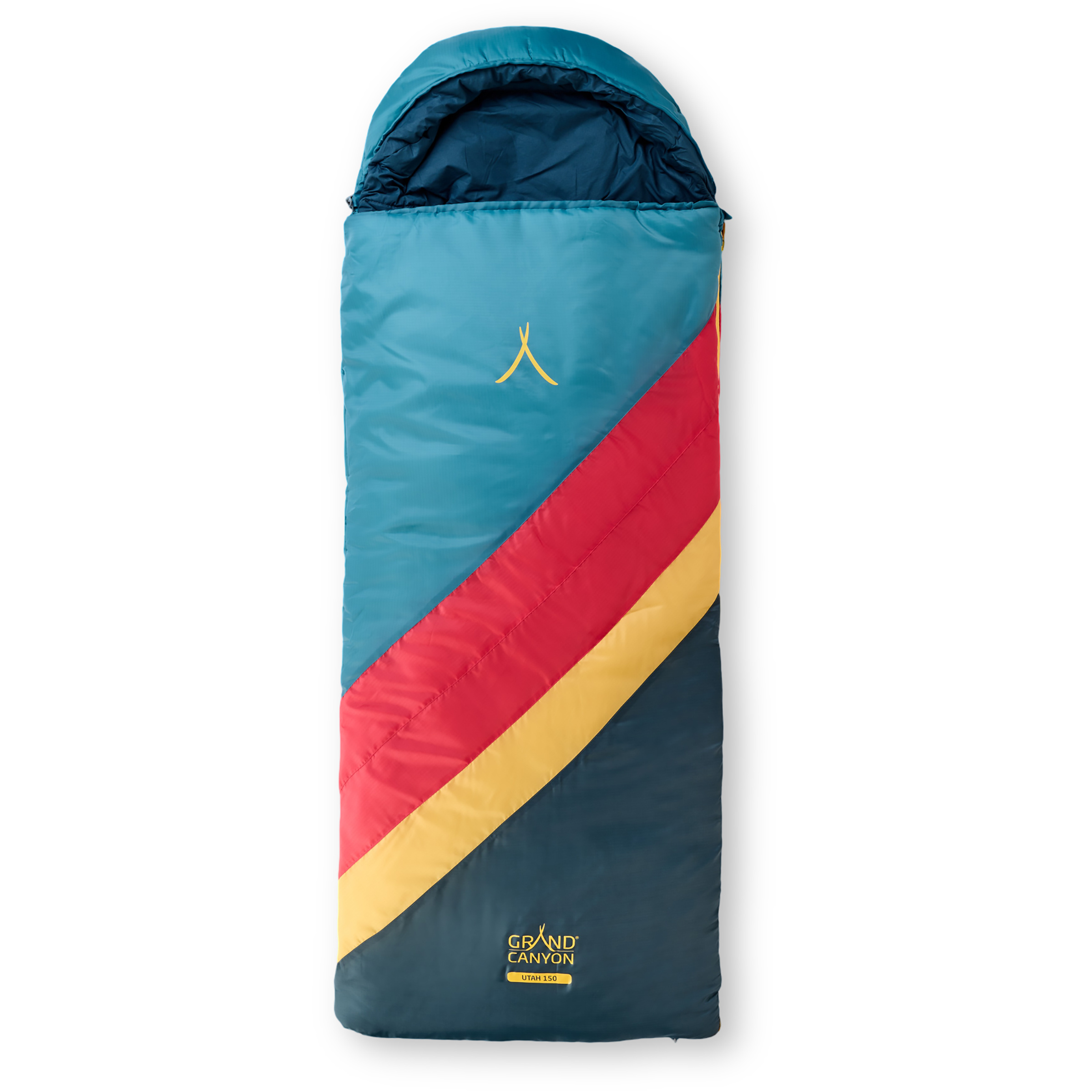 Grand Canyon Utah 150 Schlafsack Kinder Kunstfaserschlafsäcke blau Größe MAX. 150CM Camping