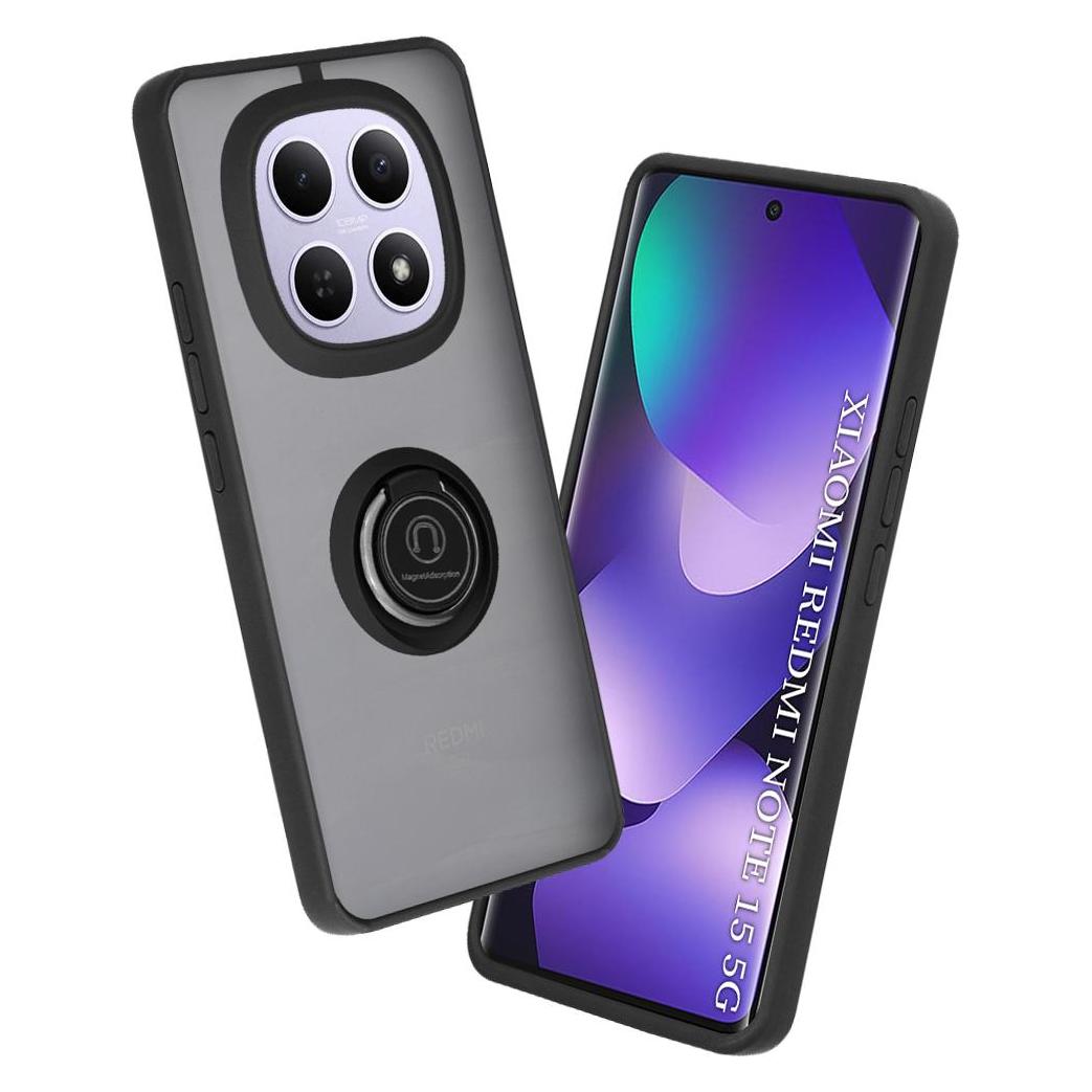 Techsuit - Glinth - Xiaomi Redmi Note 15 5G / Note 15 4G - Black (Xiaomi Redmi Note 15 5G, Xiaomi Redmi Note 15 Pro 4G) (65995277)