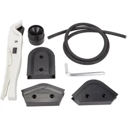 Barrow Hardtube biege Set 14 mm (Metall), Wasserkühlung Schlauch, Beige
