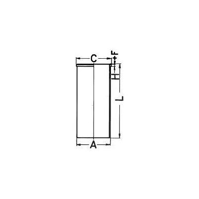 Kolbenschmidt Zylinderlaufbuchse [Hersteller-Nr. 89852190] für Toyota