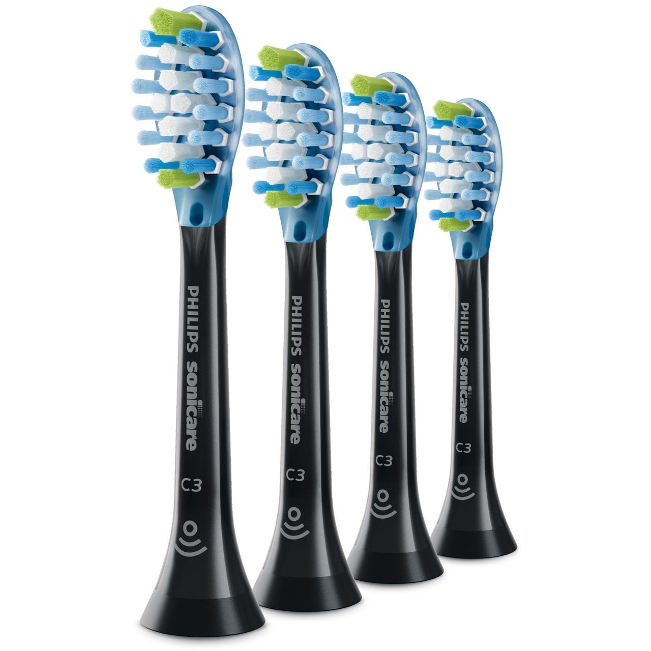 Philips Sonicare HX 9044/33 C3 Premium Plaque Defence 4er, schwarz