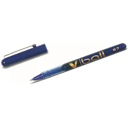 Pilot, Schreibstifte, Vball 7 Liquid Ink Rollerball 0.7 mm tip (Box of 12) - Blue (12x)
