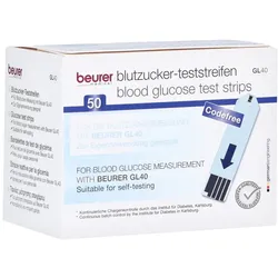 BEURER GL 40 Blutzuckerteststreifen 50 St