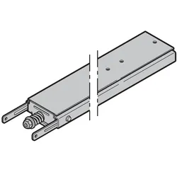 Hörmann Antriebsschiene, zweiteilige Führungsschiene FS 6, mittel