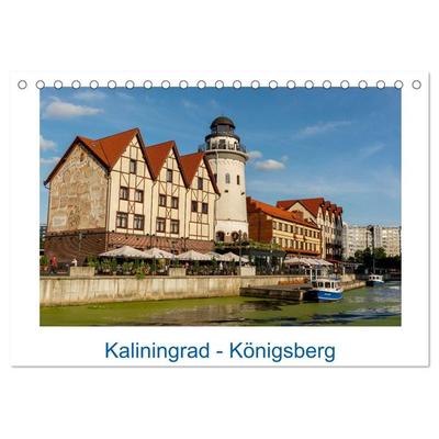 Kaliningrad - Königsberg (Tischkalender 2027 DIN A5 quer), CALVENDO Monatskalender
