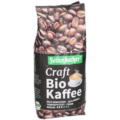 Seitenbacher Bio Kaffee Bohne, 100% Arabica 1000 g Kaffeebohnen