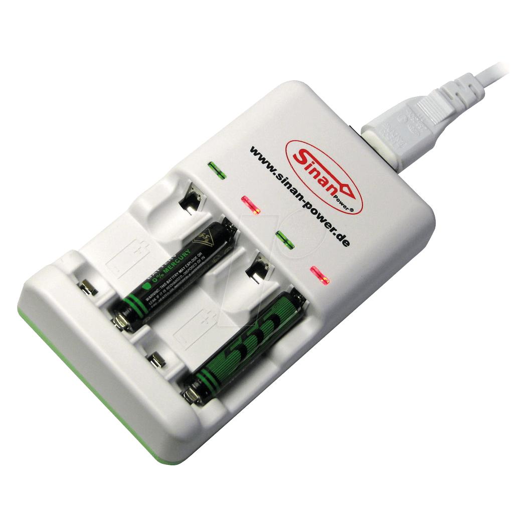 Intertech SinanPower Battery Charger CT-515 (1 Stk., Ladegerät ohne Akku) (88885110)