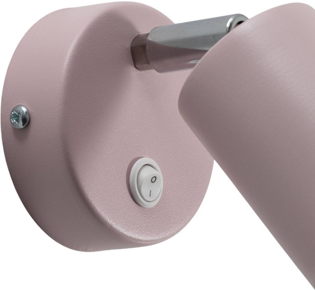 Wandstrahler Fun, rosa, 14 cm hoch, verstellbar, GU10 Fun Luminex, violett / pink / rose, für Wohn- / Esszimmer, Metall, Modern, Strahler