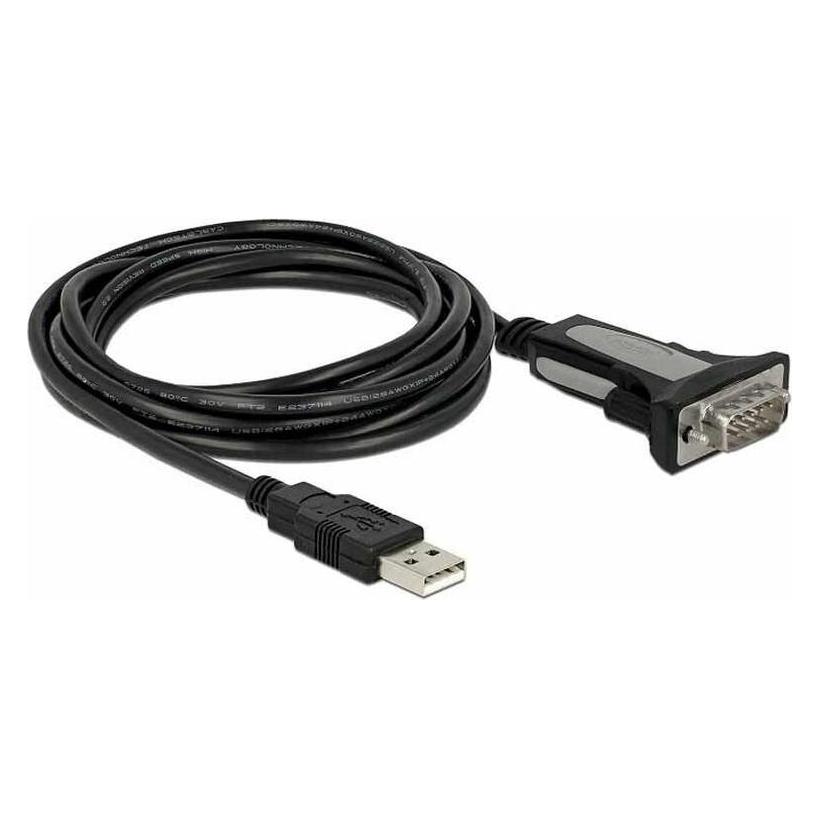 Delock Serial-Adapter USB-A zu RS-232 DB9 (4 m, VGA) (66323)